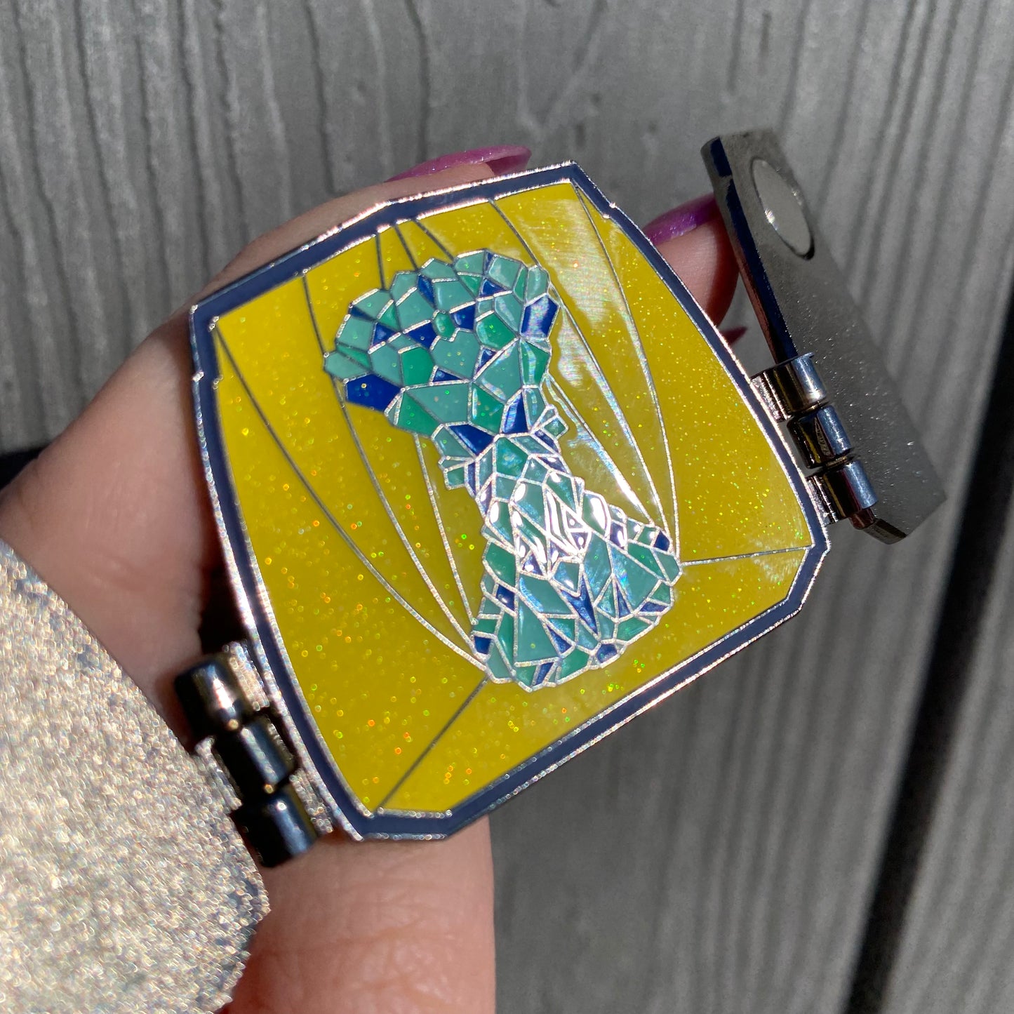 The Orb of the Prophets Hinge Enamel Pin