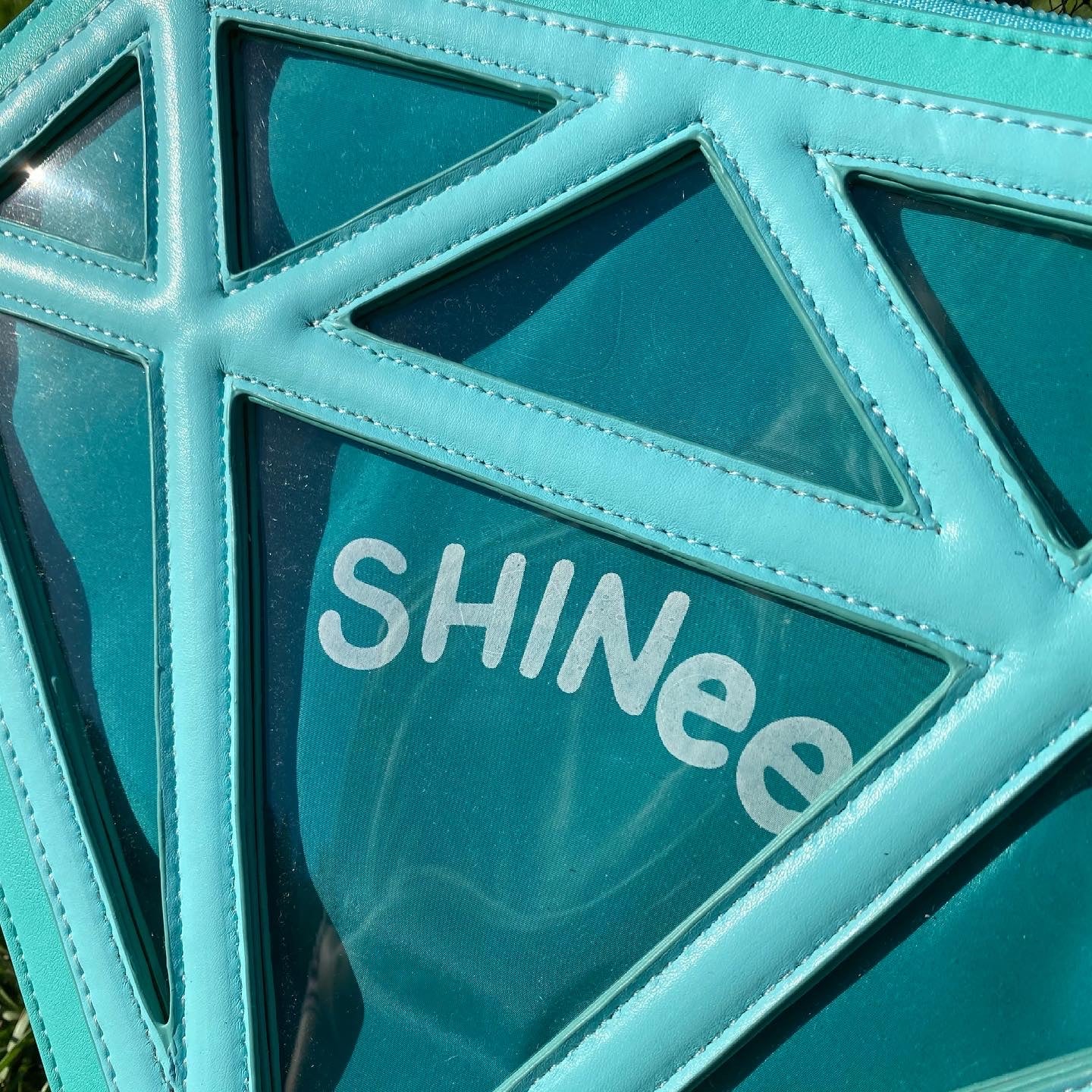 Shining SHINee Teal Diamond ITA Bag