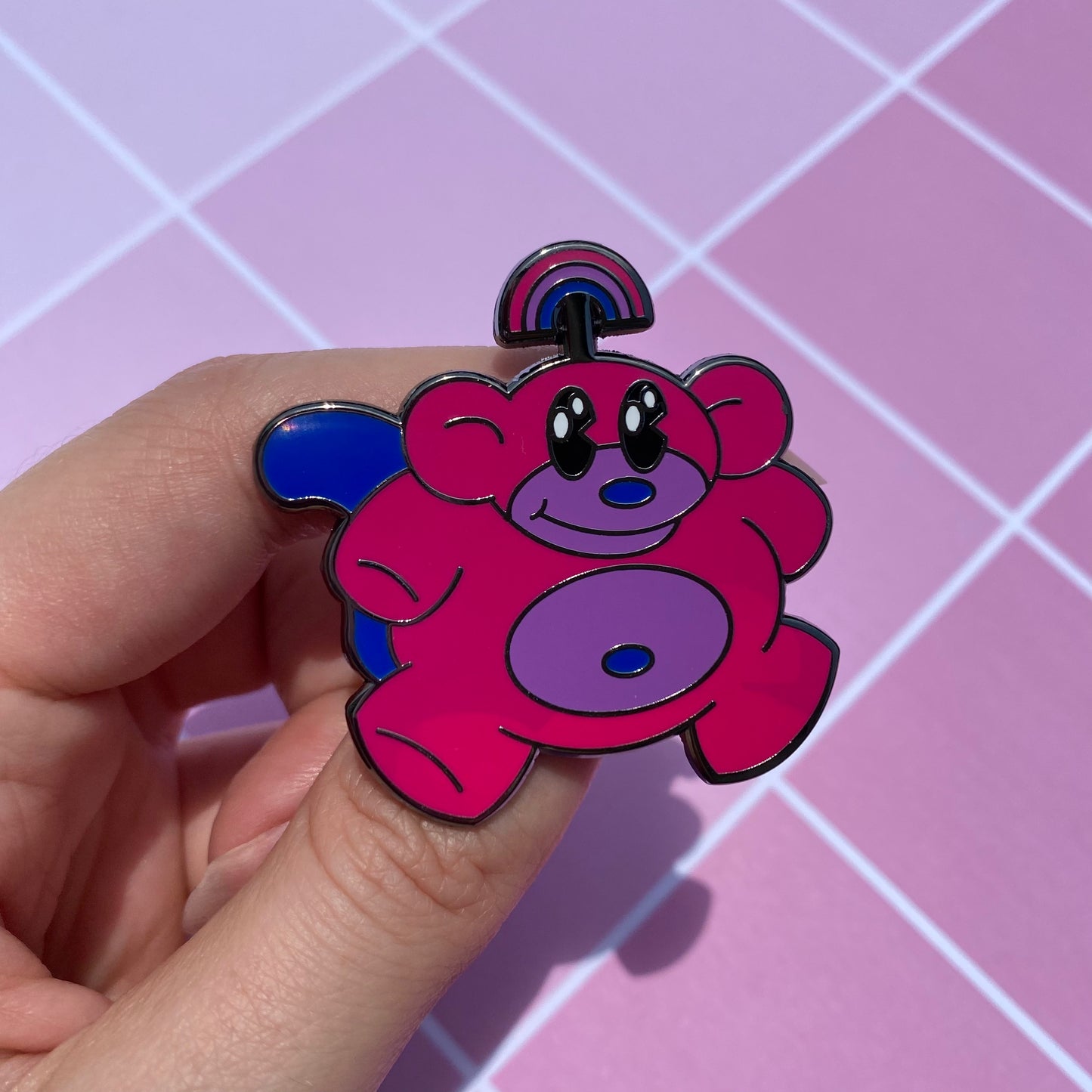 Rainbow Monkey Pride Edition Hard Enamel Pins