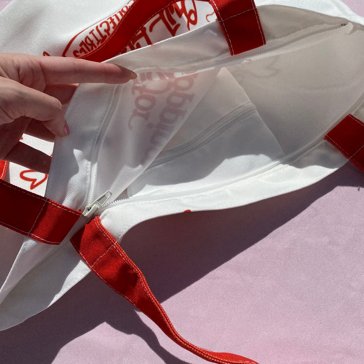 Thank You for Shopping… Zipper Tote Bag