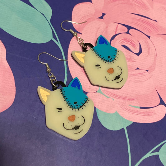 BECK Dog Acrylic Earrings