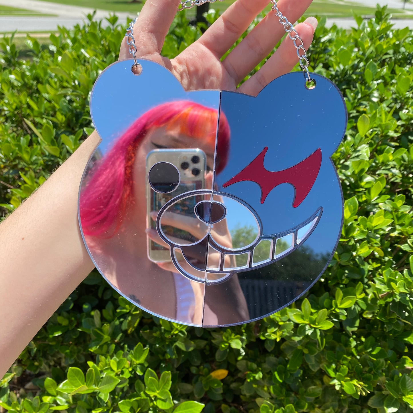 Monokuma Wall Hang Mirror