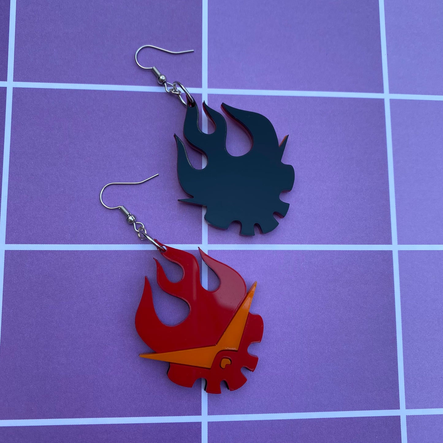 Team Gurren Acrylic Earrings