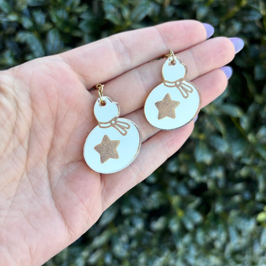 Animal Crossing Gold Bells Acrylic Earrings