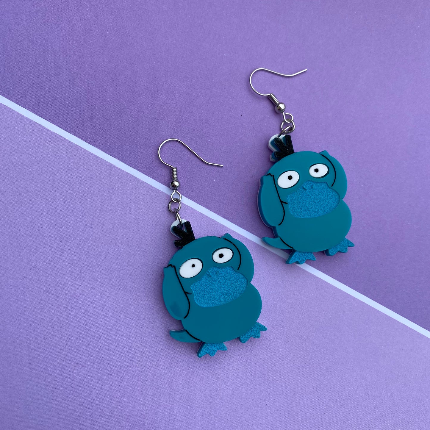 Psyduck SHINY Acrylic Earrings