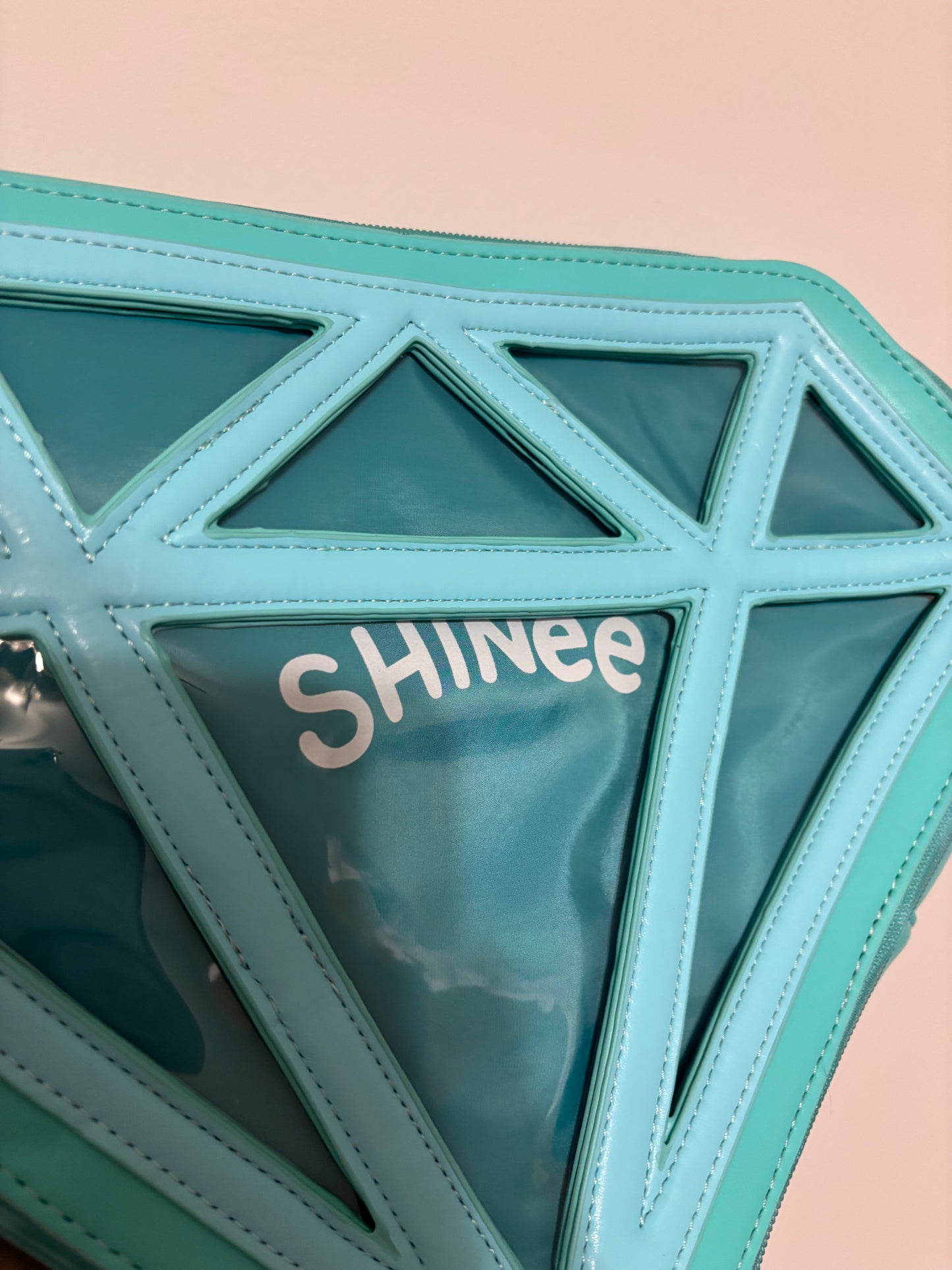Shining SHINee Teal Diamond ITA Bag - B GRADE
