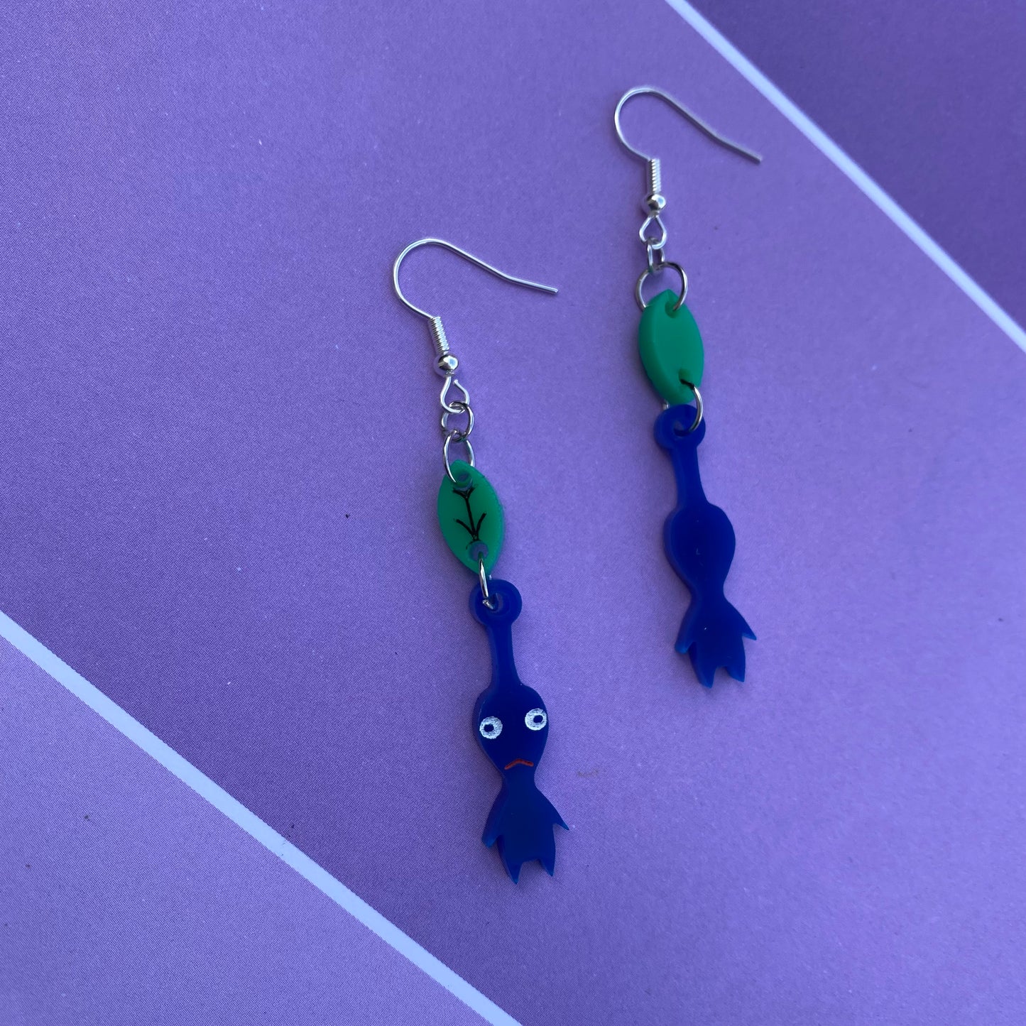 Pikmin Acrylic Earrings