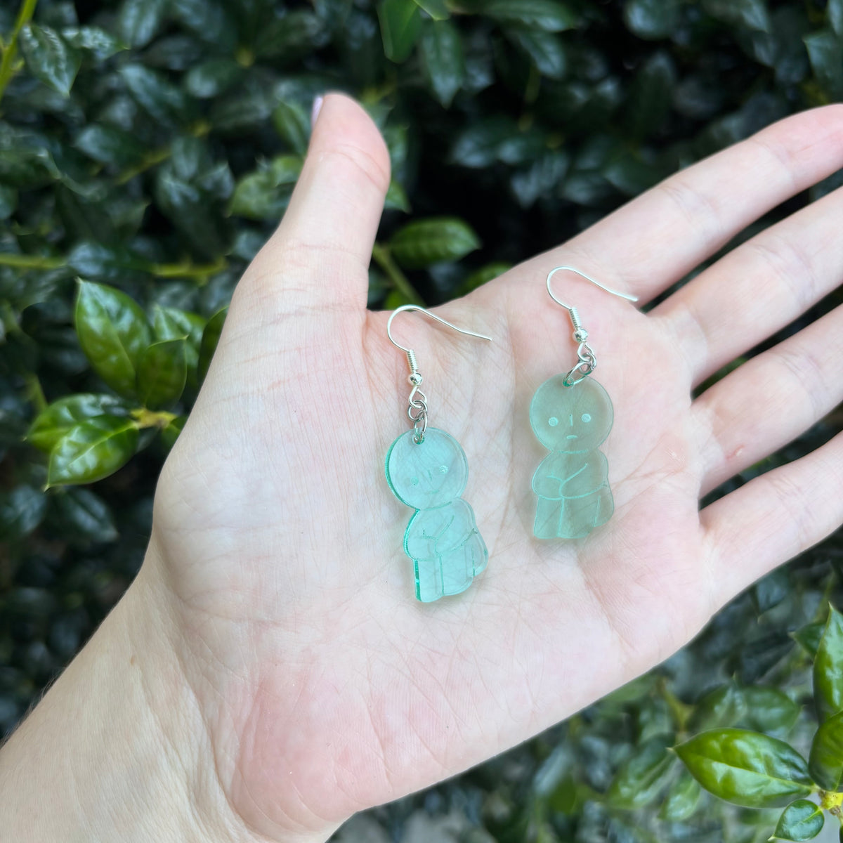 Smiski Sitter Acrylic Earrings