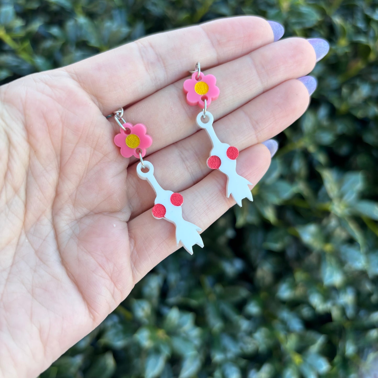 Pikmin Wave 2 Acrylic Earrings