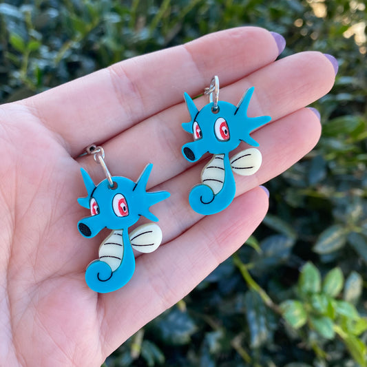 Horsea Acrylic Earrings