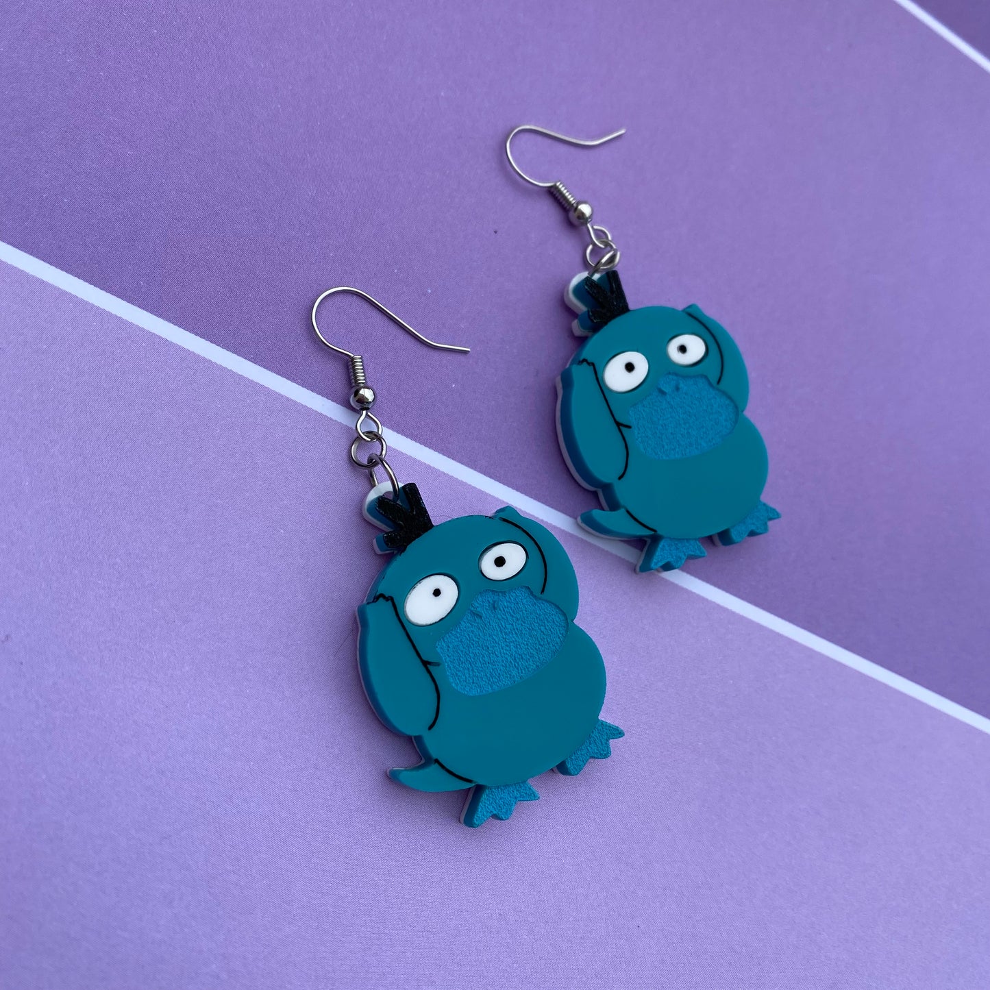 Psyduck SHINY Acrylic Earrings