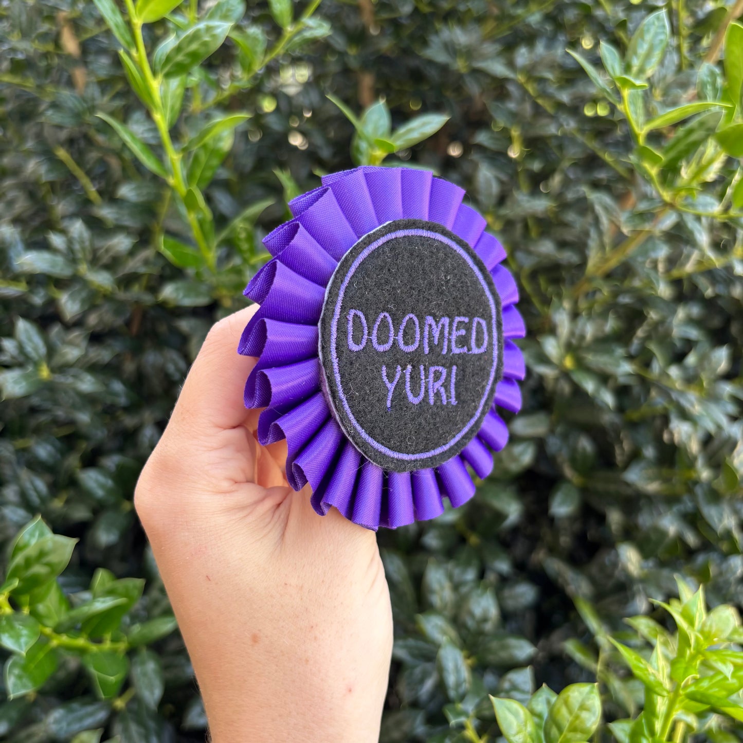 Doomed Yuri Ribbon Rosettes