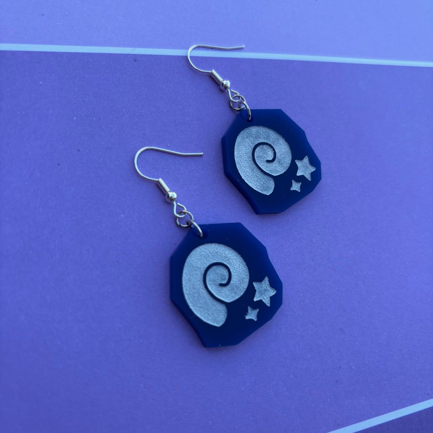 Animal Crossing Fossil Acrylic Earrings