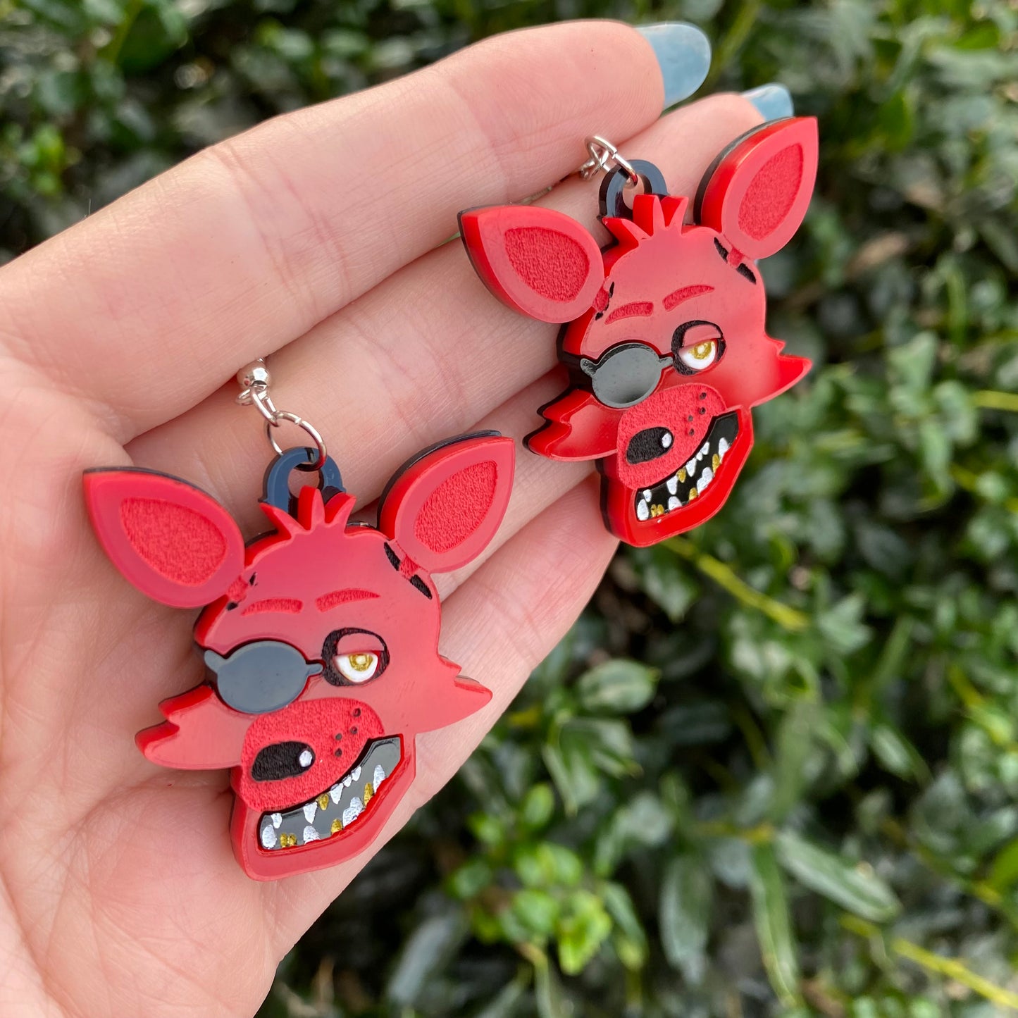 Foxy Acrylic Earrings