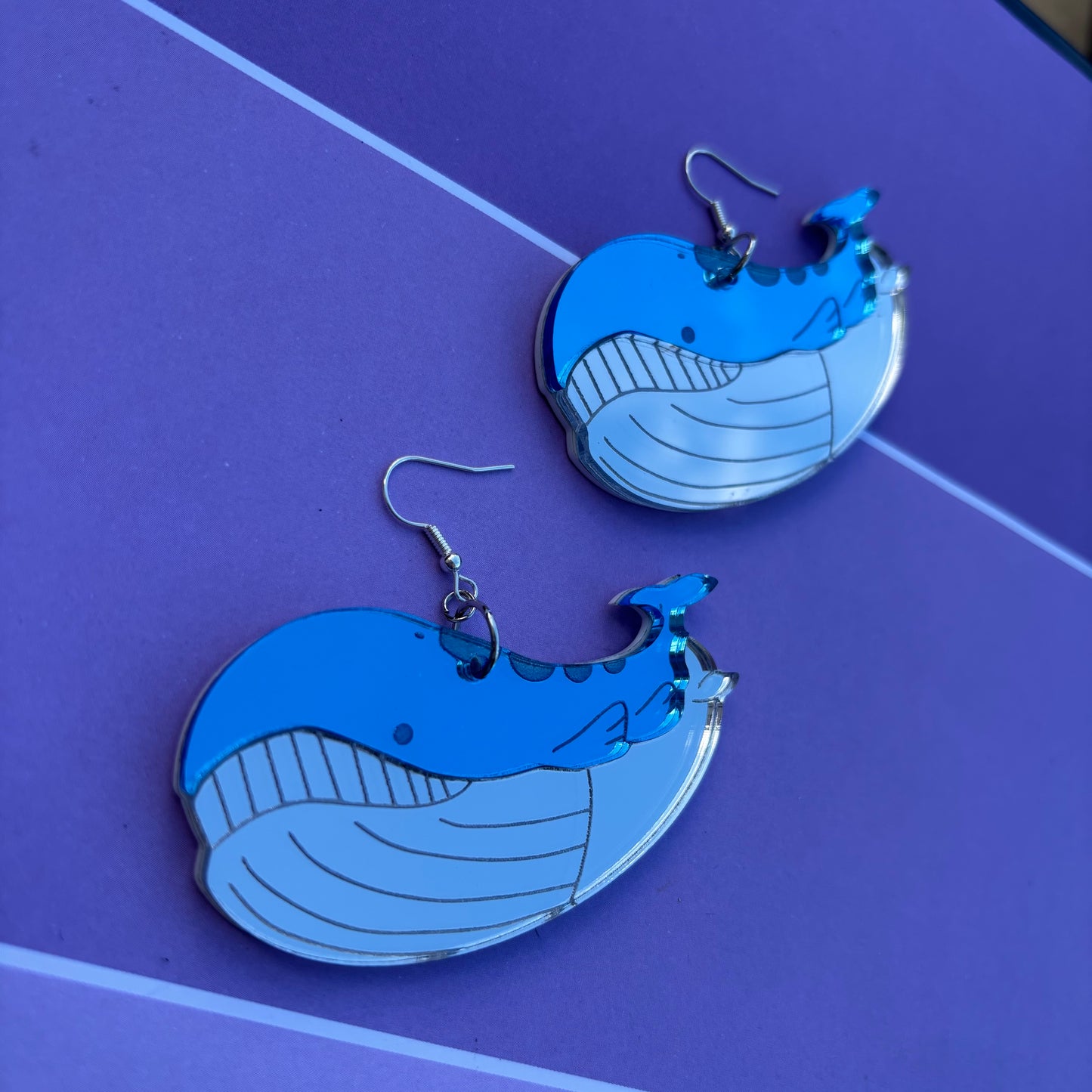 Wailord Mega Acrylic Earrings