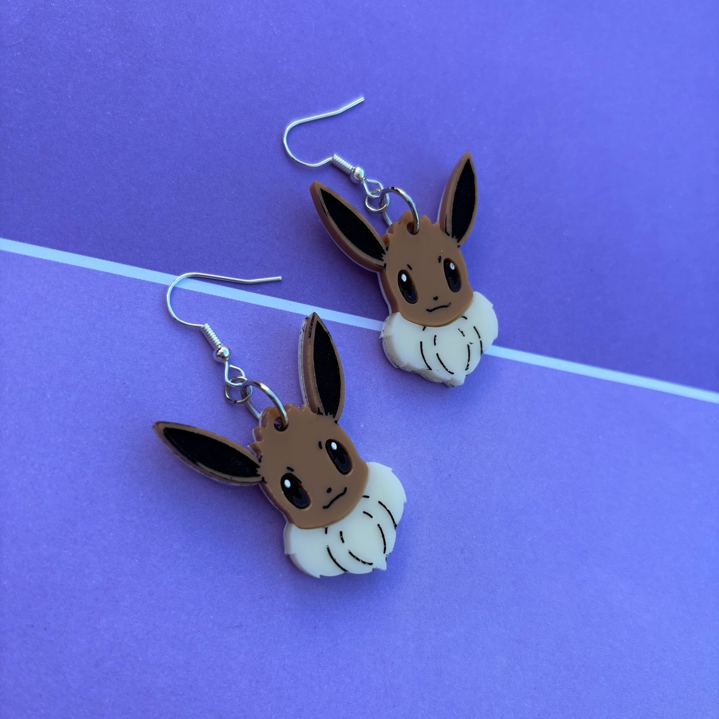 Eevee Acrylic Earrings