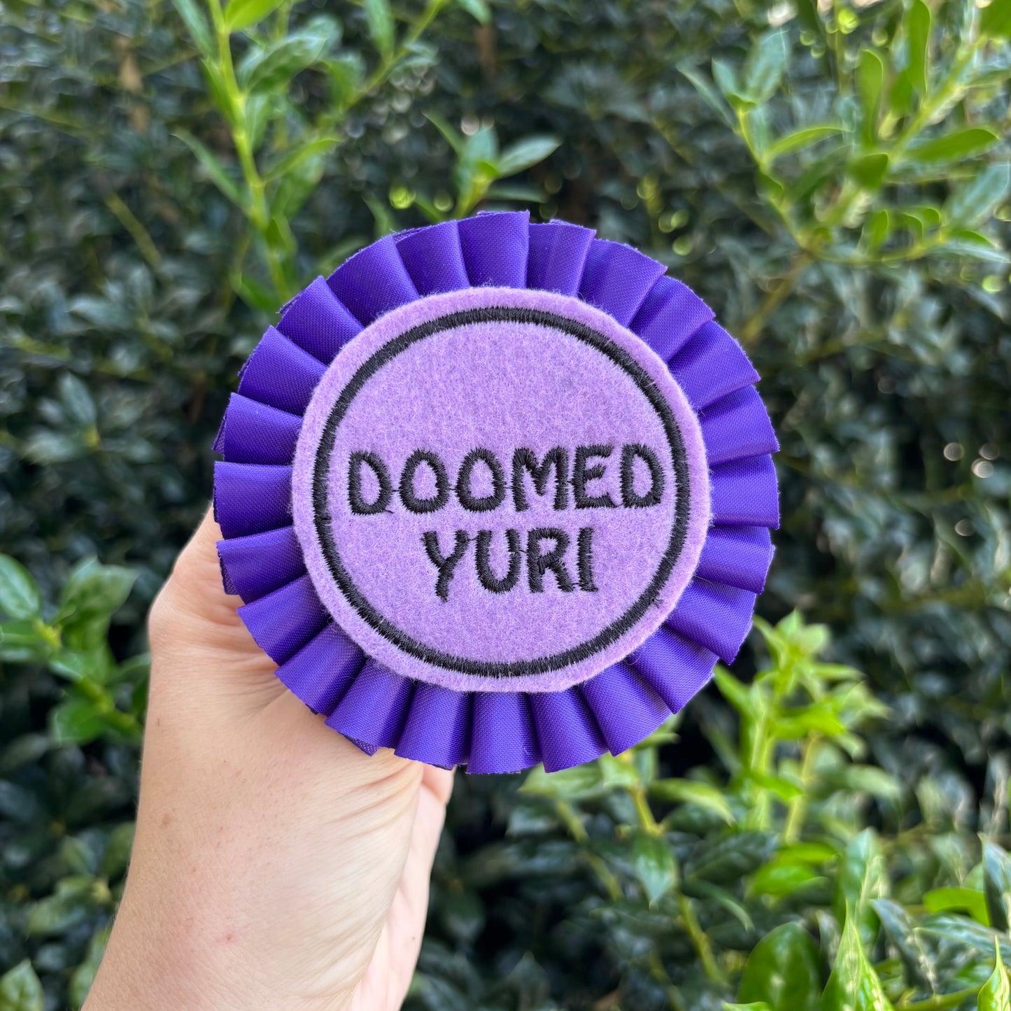 Doomed Yuri Ribbon Rosettes