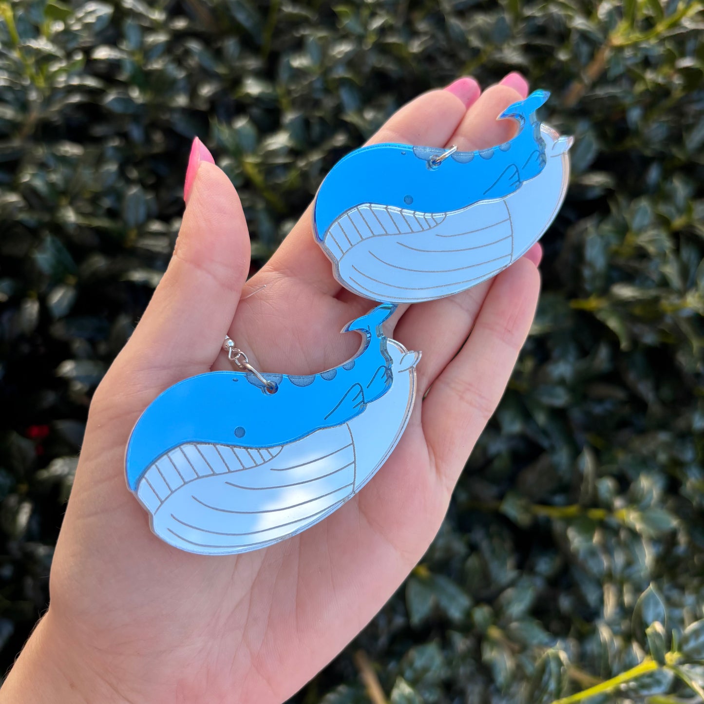 Wailord Mega Acrylic Earrings
