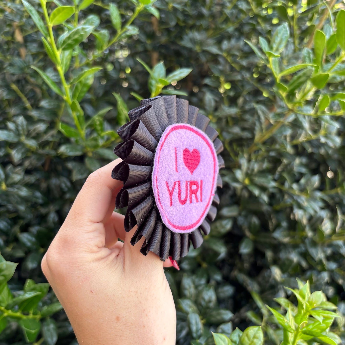 I Love Yuri Ribbon Rosette