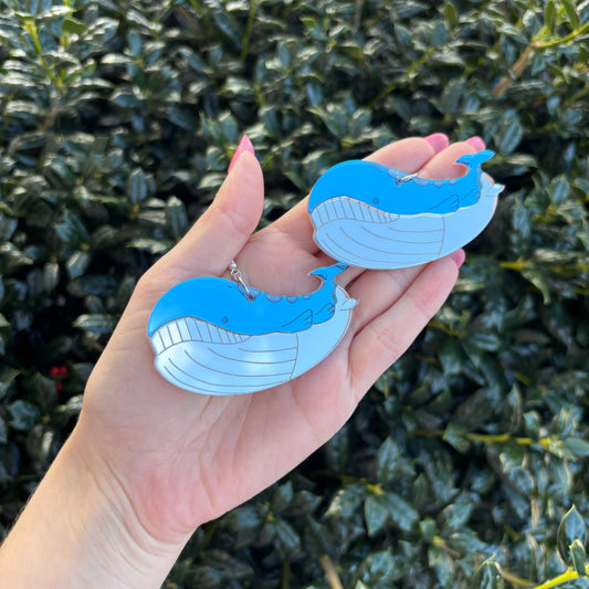 Wailord Mega Acrylic Earrings