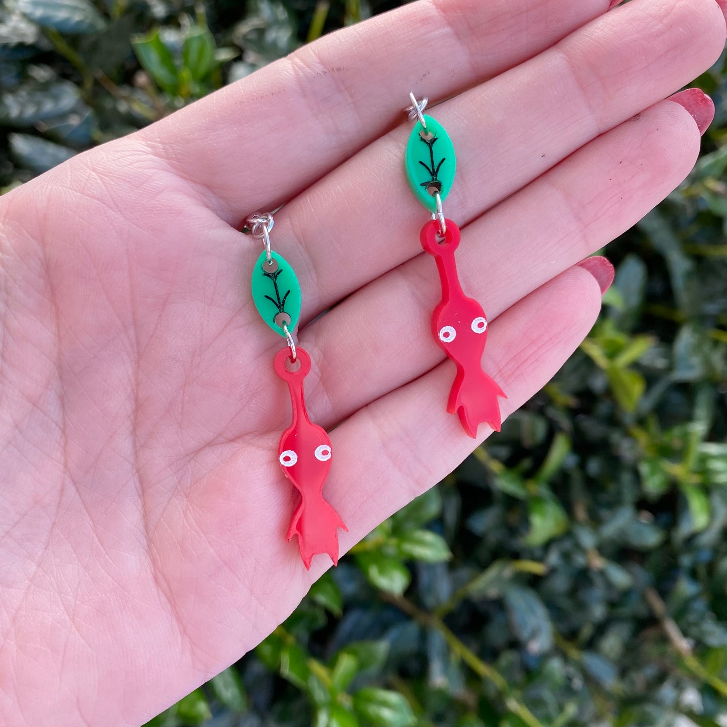 Pikmin Acrylic Earrings