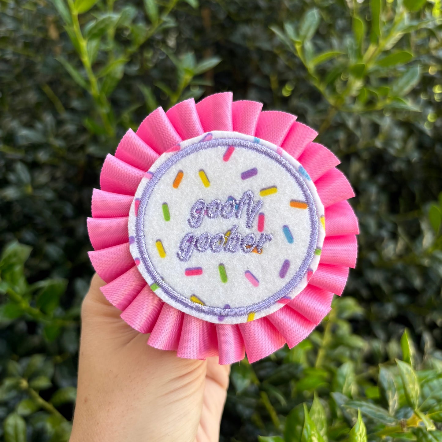 Goofy Goober Ribbon Rosette