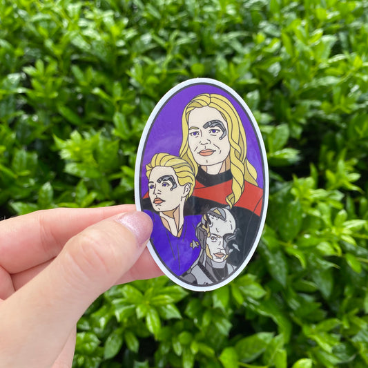 Seven of Nine’s Journey 3” Vinyl Sticker