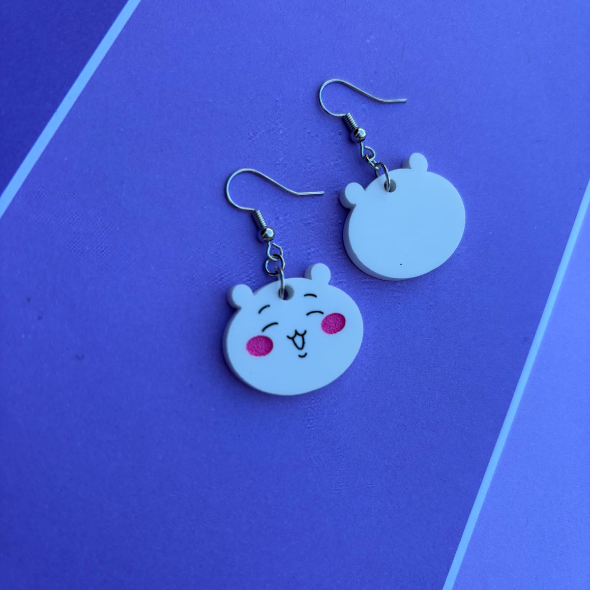 Chiikawa Small Head Acrylic Earrings