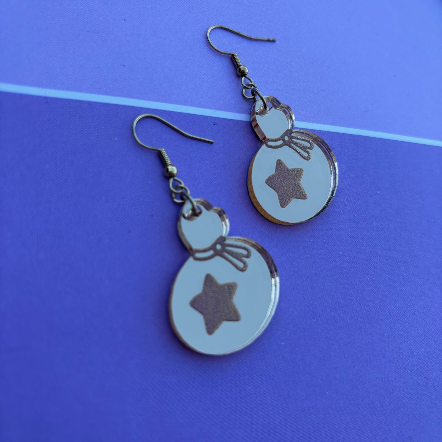 Animal Crossing Gold Bells Acrylic Earrings