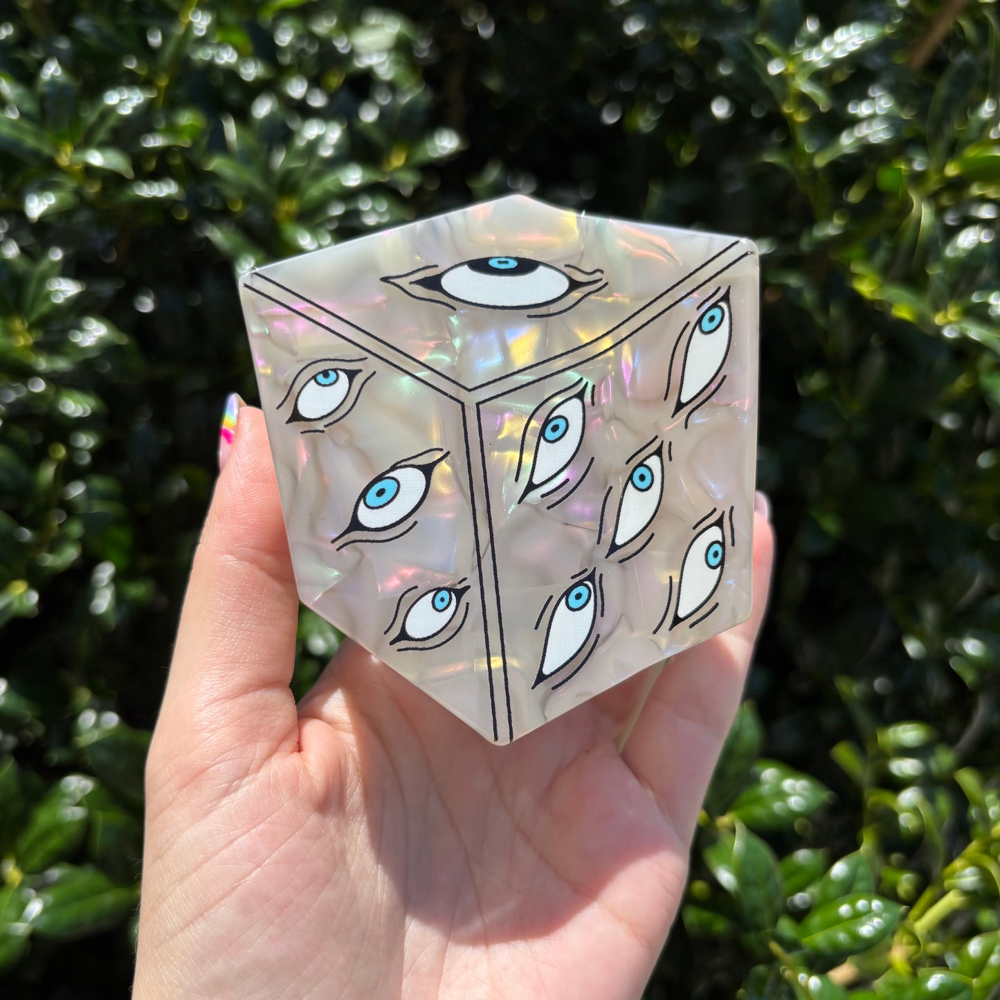Prison Cube Claw Clip