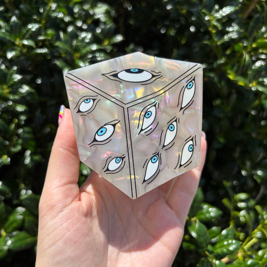 Prison Cube Claw Clip