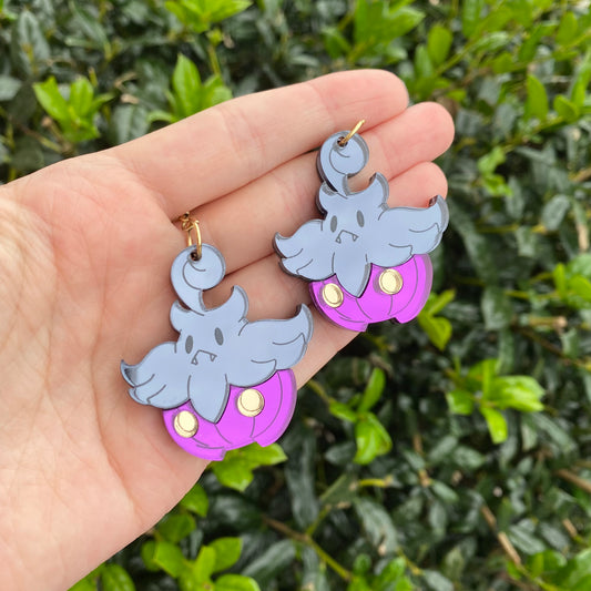 Pumpkaboo SHINY Acrylic Earrings