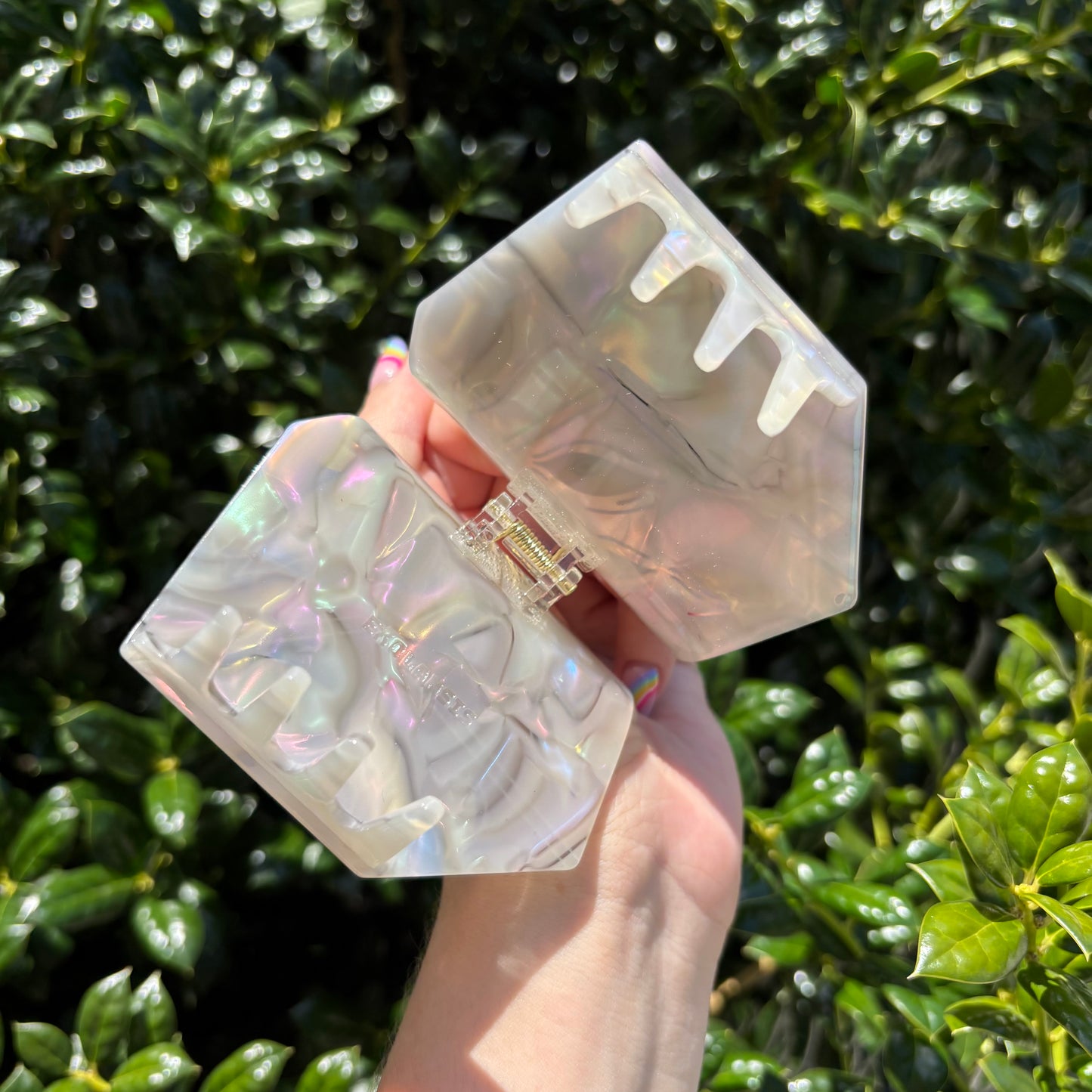 Prison Cube Claw Clip