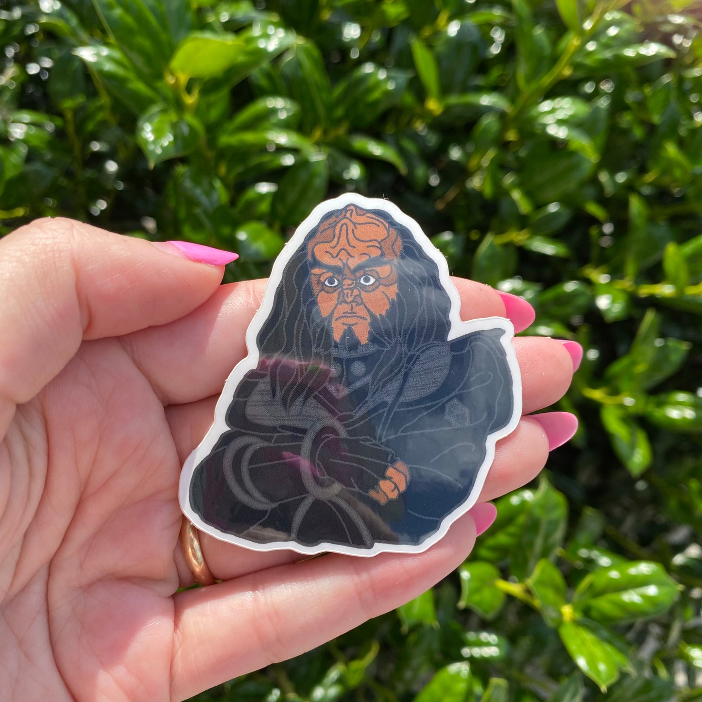 Chancellor Gowron Vinyl Sticker