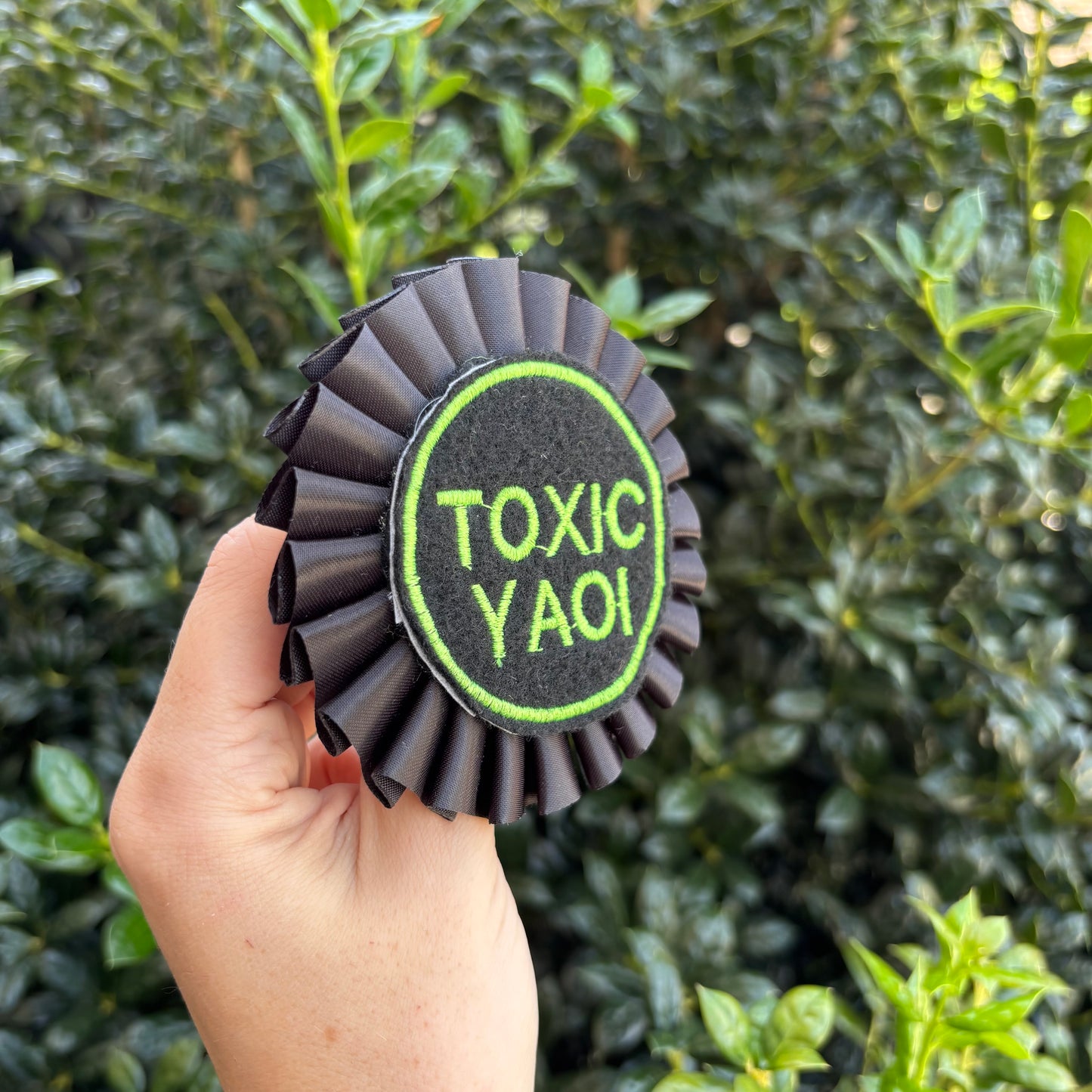 Toxic Yaoi Ribbon Rosettes