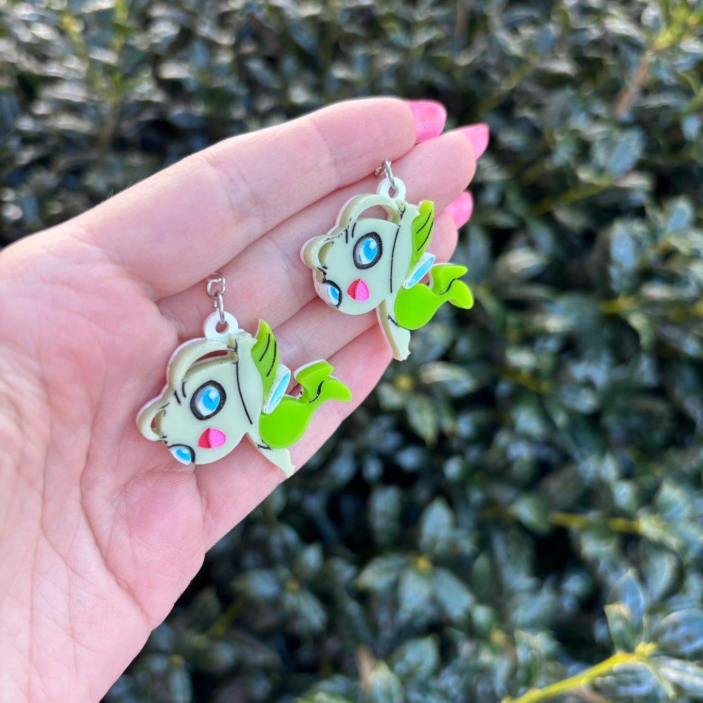 Celebi Acrylic Earrings