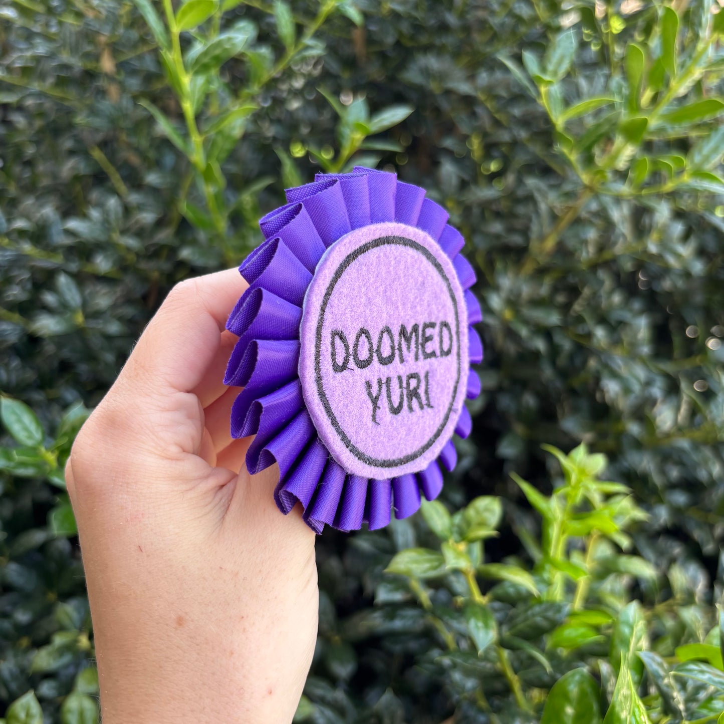 Doomed Yuri Ribbon Rosettes
