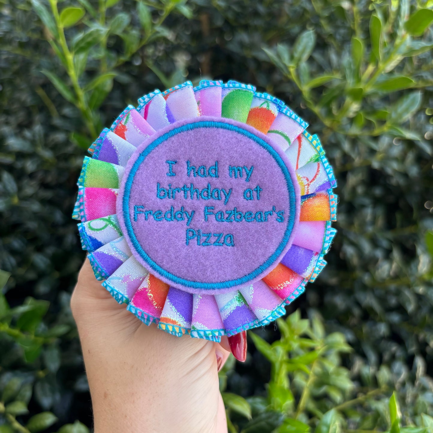 FNAF Birthday Ribbon Rosette