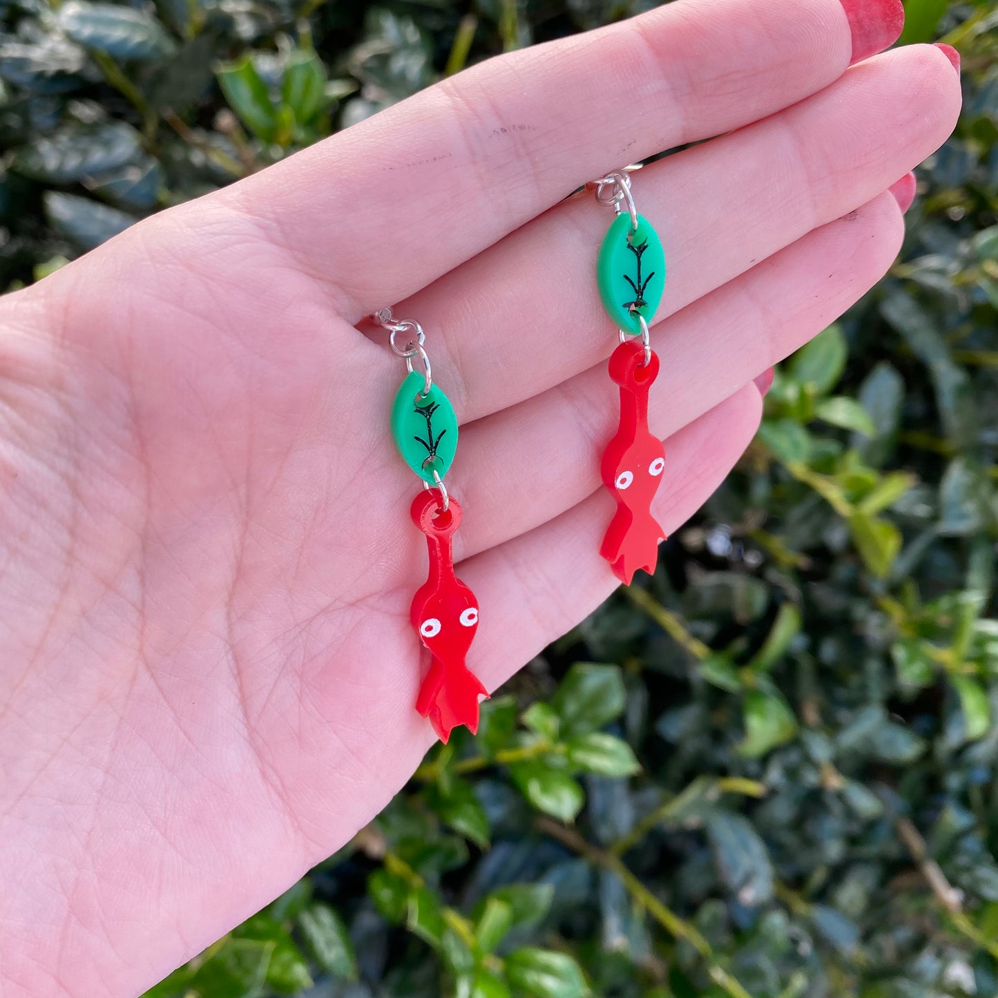 Pikmin Acrylic Earrings