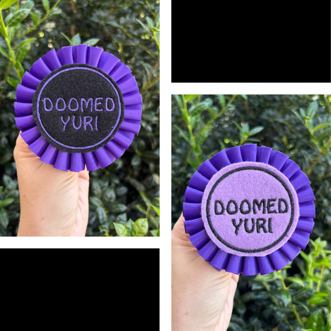 Doomed Yuri Ribbon Rosettes