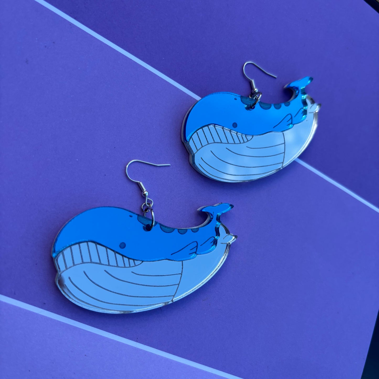 Wailord Mega Acrylic Earrings