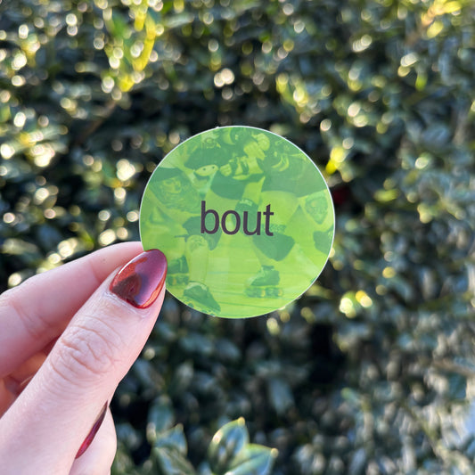 Roller Derby Bout Brat 2” Vinyl Sticker