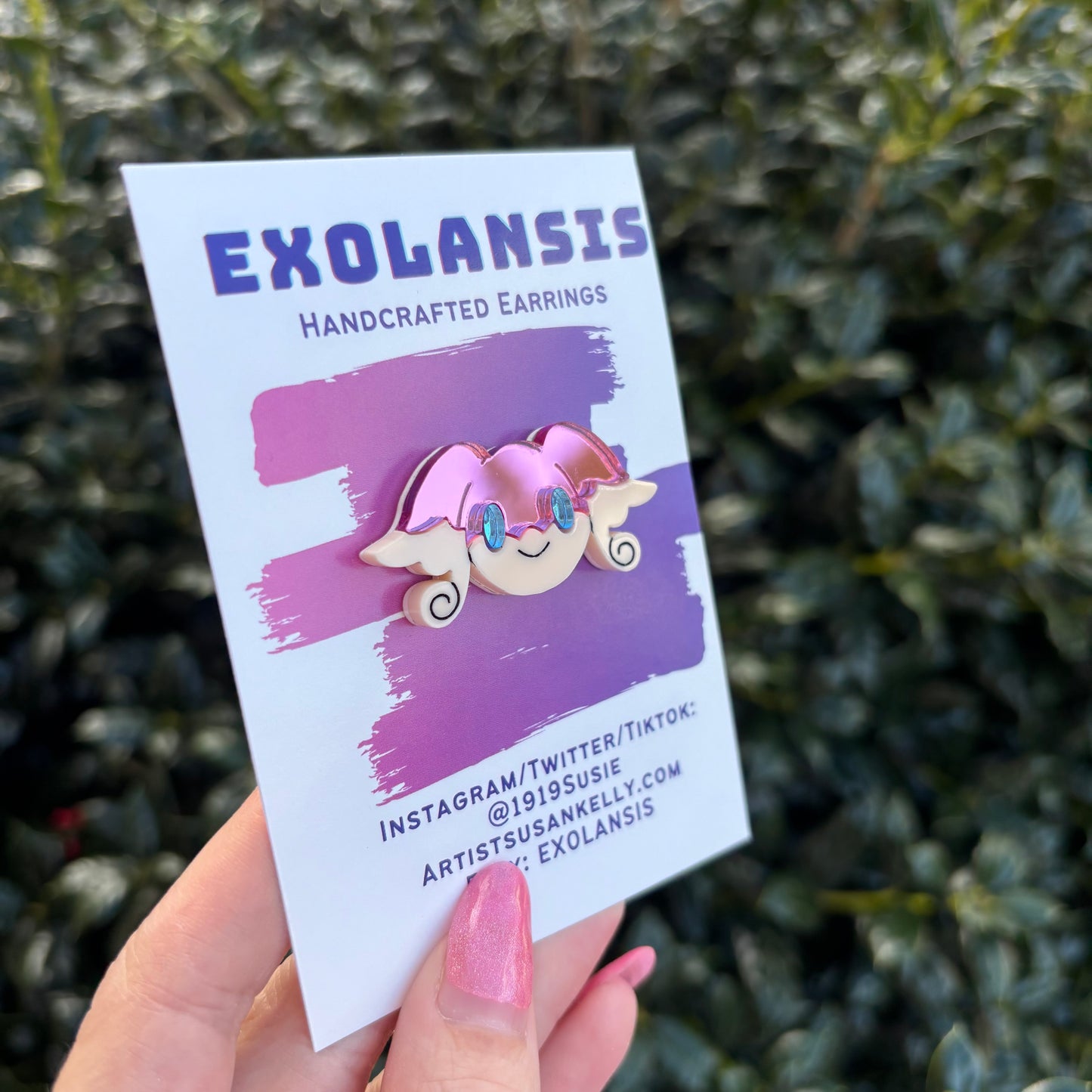 Audino Acrylic Pin