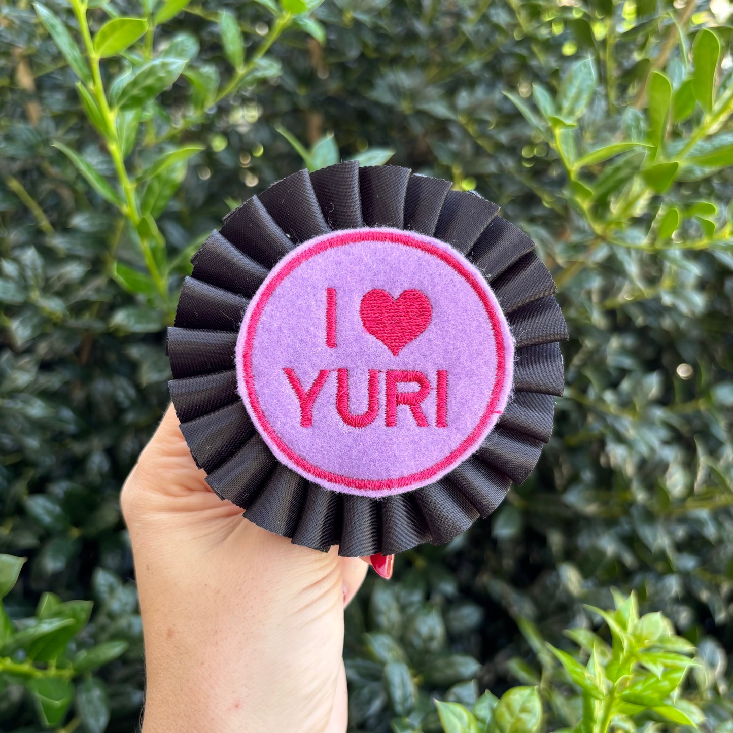 I Love Yuri Ribbon Rosette