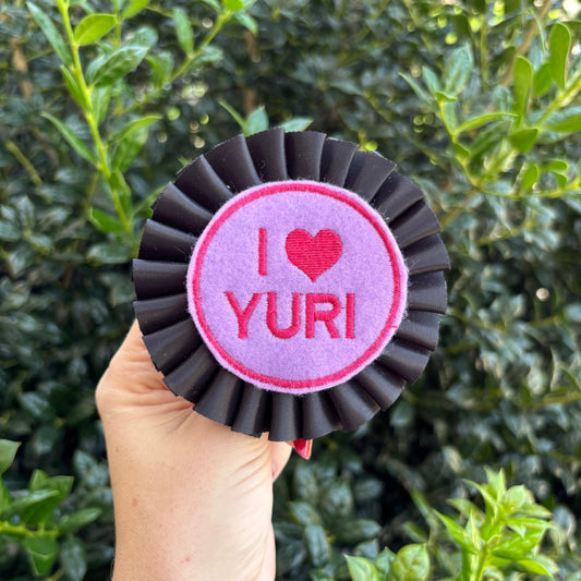 I Love Yuri Ribbon Rosette