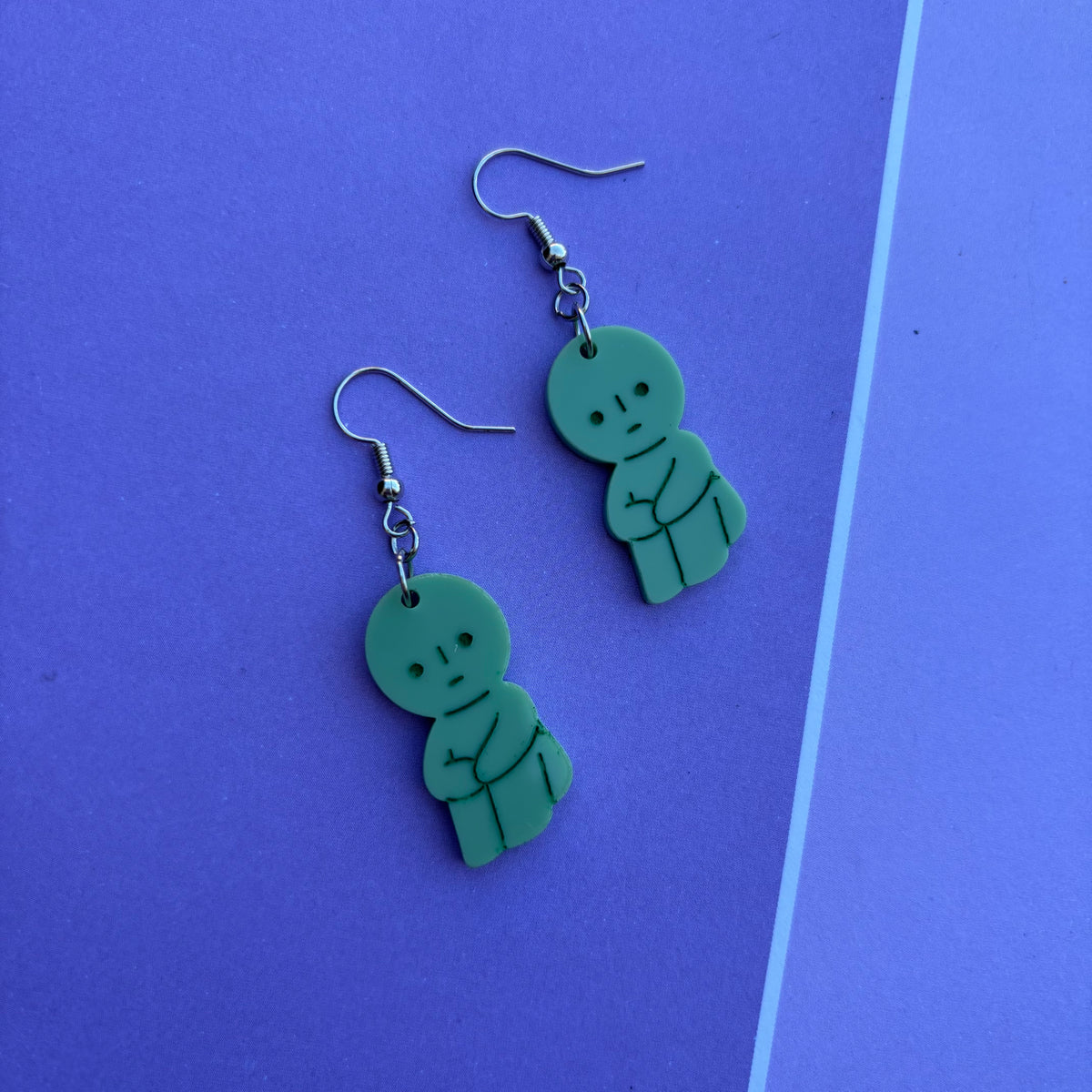 Smiski Sitter Acrylic Earrings
