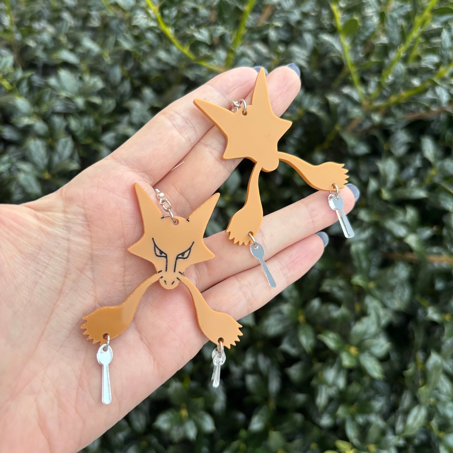 Alakazam Acrylic Earrings