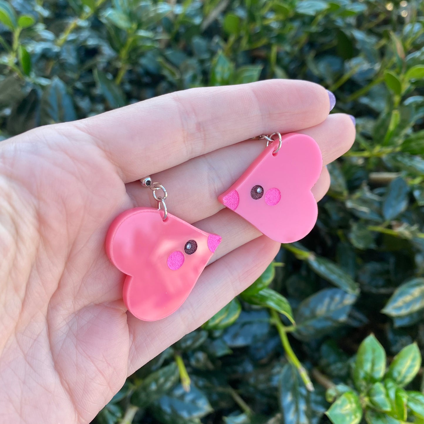 Luvdisc Acrylic Earrings