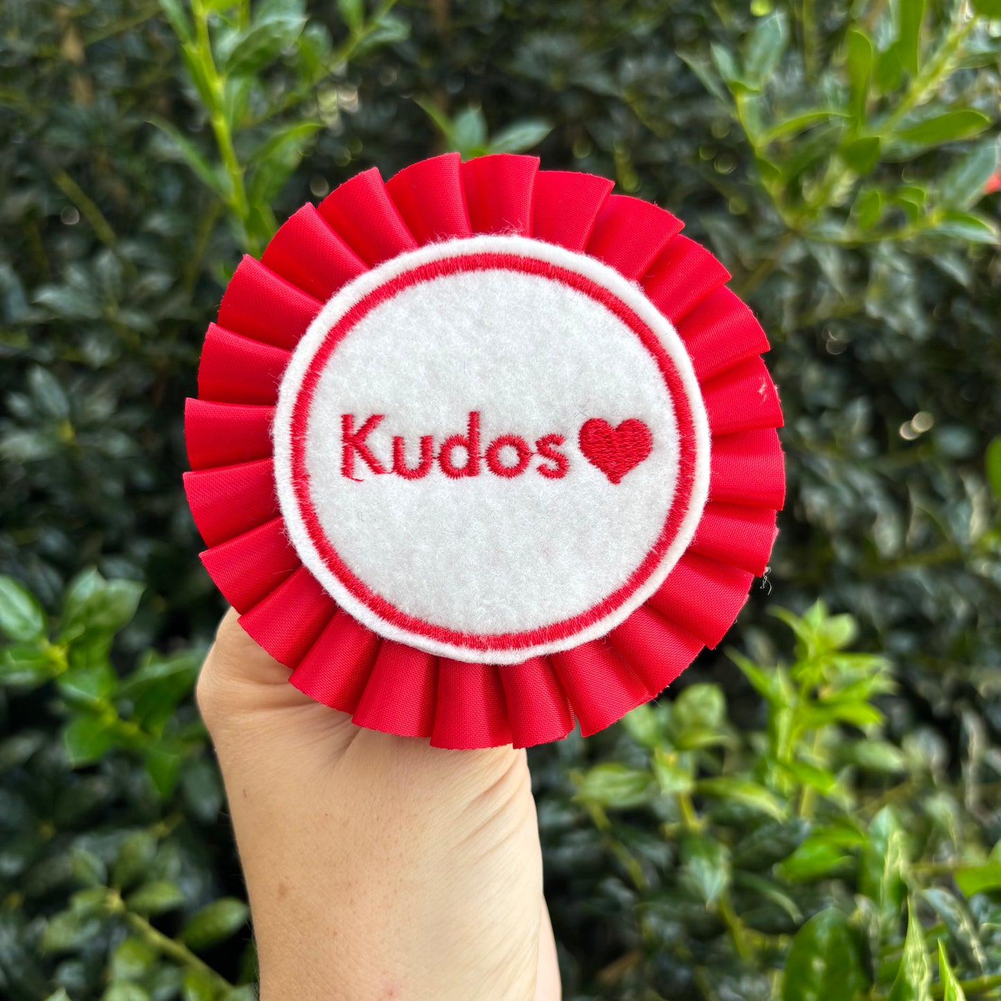 Kudos Ribbon Rosette