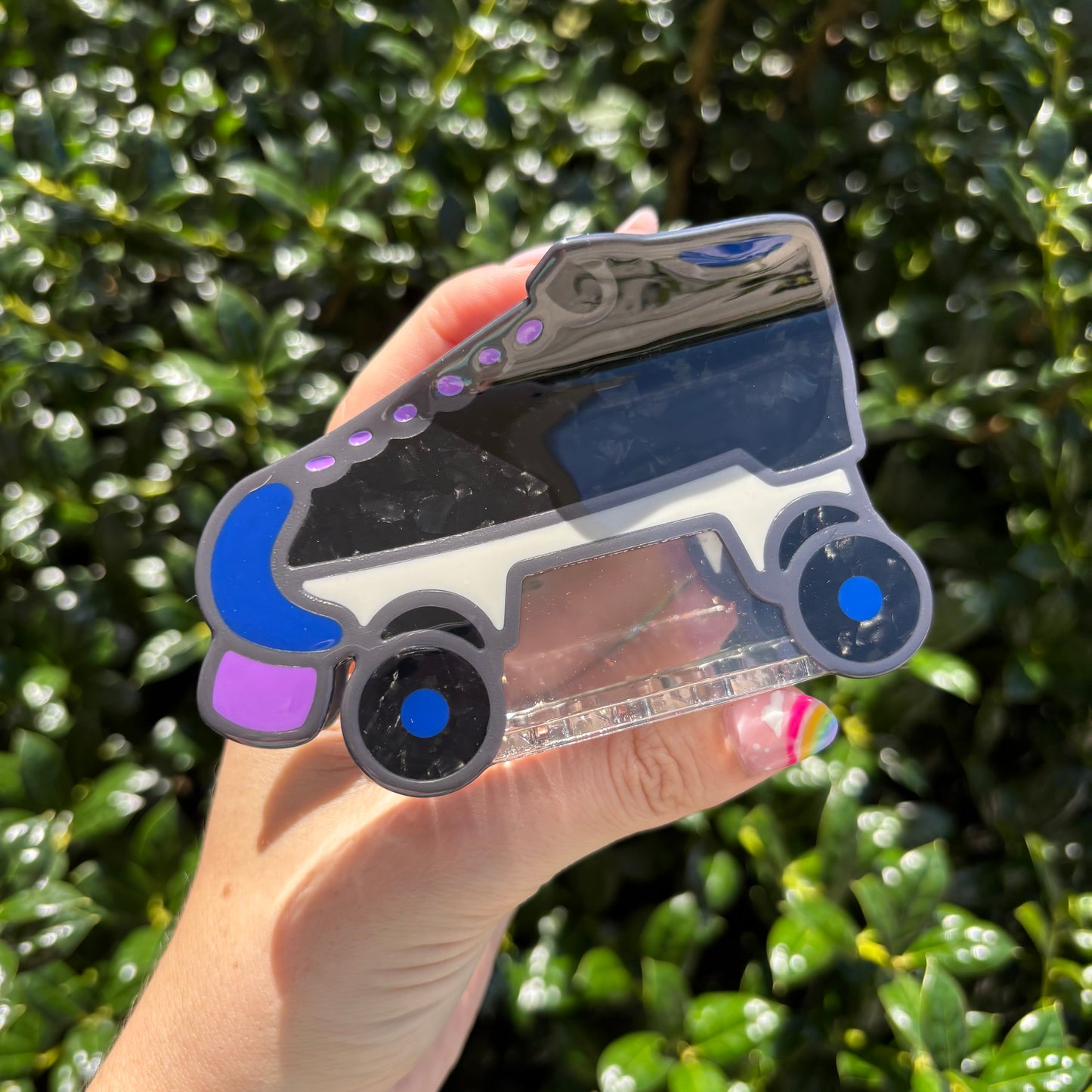 Roller Derby Black Skate Claw Clip